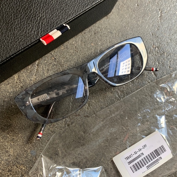Thom Browne Brand New 650$ + Titanium Sunglasses w/ Box and Everything - Picture 1 of 11